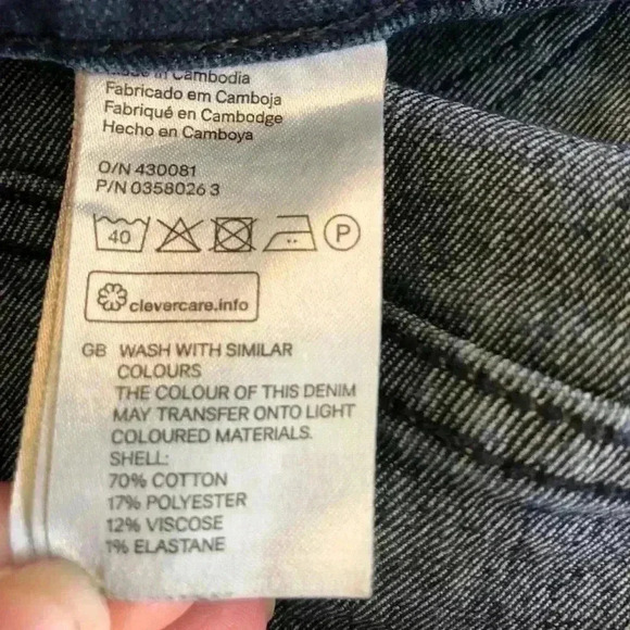 💙H&M | Skinny, Ankle Mid-rise Jeans - Picture 5 of 5
